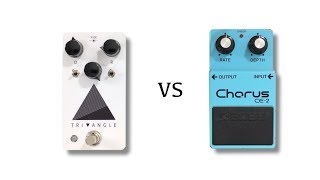 Analogworm Triangle vs Boss CE2 [upl. by Fabiola236]