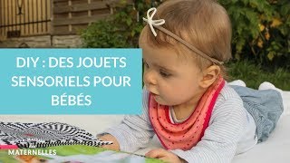 DIY  des jouets sensoriels pour bébés  La Maison des Maternelles LMDM [upl. by Shulock]