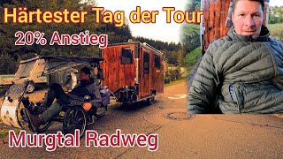 20 AnstiegMurgtal RadwegHerbstWinter Tour 6 [upl. by Gordon]