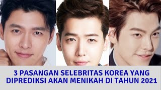 3 Aktor Korea yang Diprediksi Menikah 2021 Pasangan Korea Fenomenal 2021 [upl. by Teragramyram105]