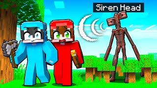 Sobreviviendo 3 Noches a SIREN HEAD en Minecraft [upl. by Yddur]