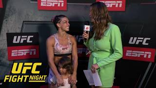 Mackenzie Dern talks win vs Loopy Godinez calls for fight vs Tatiana Suarez next  ESPN MMA [upl. by Adall]