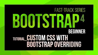 Bootstrap custom CSS overrides [upl. by Melissa105]