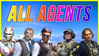 CSGO ALL AGENTS SHOWCASE [upl. by Ardnoid]