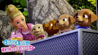 A Barbie e as irmãs em um trailer de aventuras  Barbie Português [upl. by Herriott]