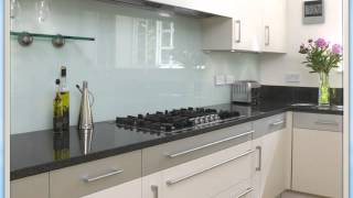 Coloured Glass Splashbacks for Kitchens  a Glass Splashbacks UK Collection [upl. by Tertia639]