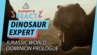 Idaho State University Paleontologist Reacts to Jurassic World Dominion Trailer [upl. by Innes505]