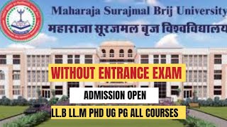 MSBU Admission Form 2024  How to Fill MSBU Admission Form 2024  No ENTRANCE EXAM msbu llb llm [upl. by Ralaigh]