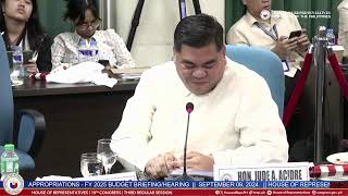 COMMITTEE ON APPROPRIATIONS  BUDGET BRIEFINGHEARINGS OF THE FY 2025 PROPOSED BUDGET DMW [upl. by Ailet980]