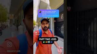 Part time jobs in cities for students mahivlogs indianinspain studyinspain [upl. by Aihsenot778]