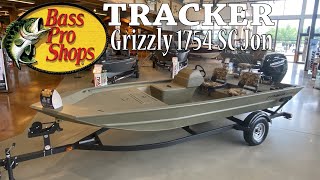 Best JON Boat for BEGINNERS Tracker Grizzly 1754 Jon Bass Pro Shop Boats Cheapest New Jon Boat [upl. by Sibyl142]