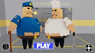 SECRET UPDATE  OLD HARRY POLICEMAN amp HARRY BUTCHER GET RETIRED  WALKTHROUGH GAMEPLAY ROBLOX OBBY [upl. by Ikkaj]