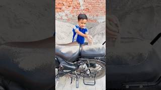 Aarav ne Papa ki bike gandi kar di 🥹🥹 [upl. by Agnella460]