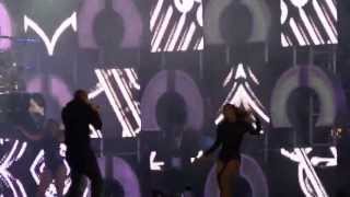 Beyonce amp JayZ Crazy In Love Rap amp Kiss Chime For Change [upl. by Hay]