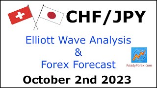 CHF JPY Elliott Wave Analysis  Forex Forecast  October 2 2023  CHFJPY Analysis Today [upl. by Imre]