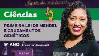 Primeira lei de Mendel e cruzamentos genéticos – Ciências – 9º ano – Ensino Fundamental [upl. by Nylra]