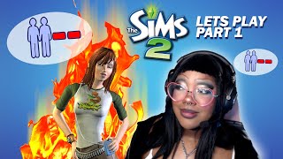 I HATE FELICITY   Sims 2 on Console Lets Play Part 1  justjauday [upl. by Bobbi]