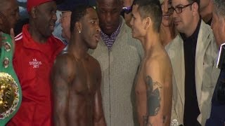 Adrien Broner vs Marcos Maidana full weigh in video HD [upl. by Etty804]