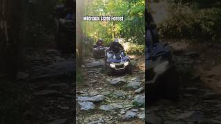 ATV’s Rocky Trail Ride  Michaux PA DCNR shorts atv offroad [upl. by Anertak]