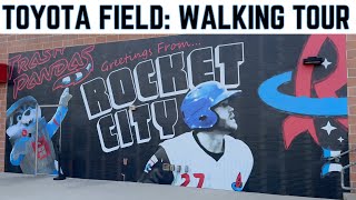 MiLB Ballparks Toyota Field Walking Tour [upl. by Tedda740]