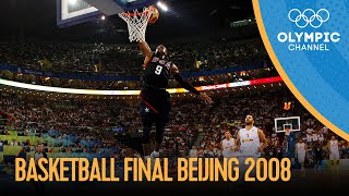 USA v Spain  Full Mens Basketball Final  Beijing 2008 Replays [upl. by Campos]