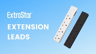 Stay Safe and Organised with ExtraStars 246 Gang Side Switched Extension Leads [upl. by Lonee]