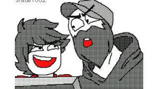 Flipnote Animation  quotANARCHYquot from BSC [upl. by Nyllek549]