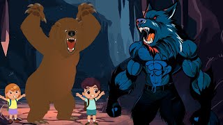 Were Going on a Bear Hunt  Were Going on a Werewolf Hunt🐻 🐺🎶 Song for Preschoolers for Circle [upl. by Ricky]