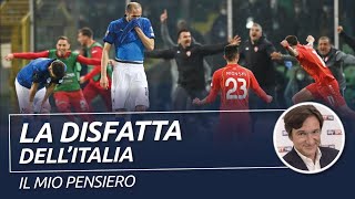 La grande DISFATTA lItalia non si qualifica ai mondiali Qatar 2022  Il mio pensiero [upl. by Allehs170]