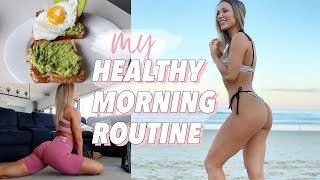 MY HEALTHY MORNING ROUTINE  Habits for Mental Health Motivation amp Fitness [upl. by Baten521]