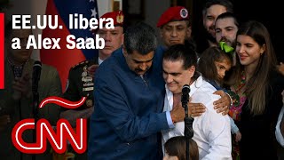 Nicolás Maduro recibe a Alex Saab tras ser liberado por EEUU [upl. by Kawai]