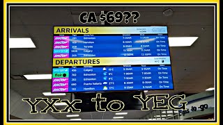 Cheap flight Abbotsford to Edmonton  Pinoy in Canada  Flair Airlines [upl. by Neils]