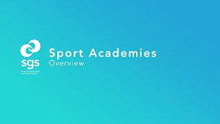 Sport Academies Overview  SGS College [upl. by Nitfa]