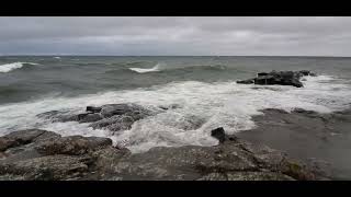 Gales of November  Lake Superior in Tofte MN  November 10th 2022 [upl. by Pettiford]