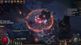 Path of Exile 323 Affliction Day 1  Inquisitor RF leveling is still Extremely Strong [upl. by Pazit]