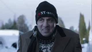 Lilyhammer S2  Terry quotAlan Fordquot Breaking Into House [upl. by Kcirad]