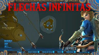 COMO tener FLECHAS INFINITAS en ZELDA Breath Of The Wild [upl. by Nirtiak787]