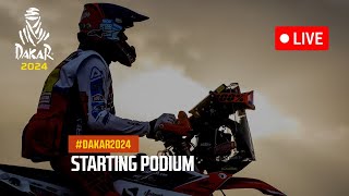 Starting Podium  Dakar 2024 [upl. by Orsino5]