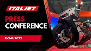 Italjet Press Conference EICMA 2022 [upl. by Jeminah437]