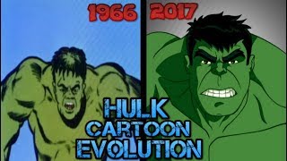 Hulk Cartoon Evolution 19962017 [upl. by Randene594]