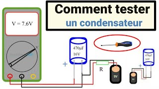 Comment Tester Un Condensateur [upl. by Averat]