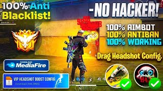 Free Fire Auto Headshot Config File 🥵  aimbot free fire hack 🔥 freefire [upl. by Hsirrehc]