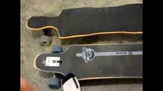 Drop Thru Vs Drop Down Longboard Comparison [upl. by Gregson210]