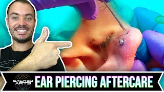 Hollow Needle Ear Piercing [upl. by Alletse897]