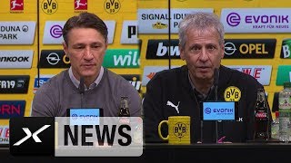 Niko Kovac und Lucien Favre zum deutschen Klassiker  Borussia Dortmund  FC Bayern 32  SPOX [upl. by Lesoj]