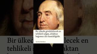 Jeremy Bentham Görülebilecek en tehlikeli salgınfelsefe [upl. by Quintin]