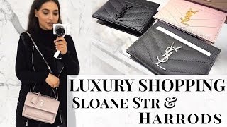 Come Luxury Shopping With Me amp BMWA5H  Saint Laurent Gucci LV [upl. by Heyward913]