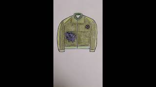 SAIGE jacket design fashion custom howtostartaclothingbrand [upl. by Eilloh77]