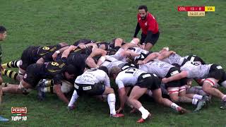 Highlights HBS Colorno  Rugby Viadana 1970 1922 TOP10 202021 Giornata 07 [upl. by Libna]