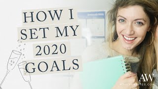 HOW TO SET YOUR 2020 GOALS WITH POWERSHEETS [upl. by Naro]